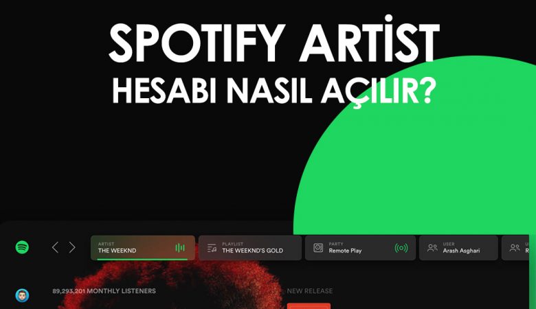 Spotify Artist Hesabı Nasıl Açılır?