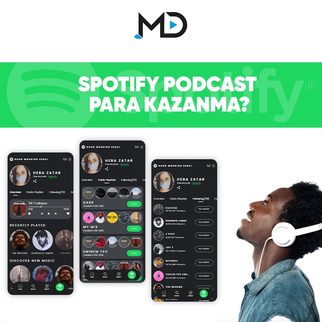 spotify podcast para kazanma