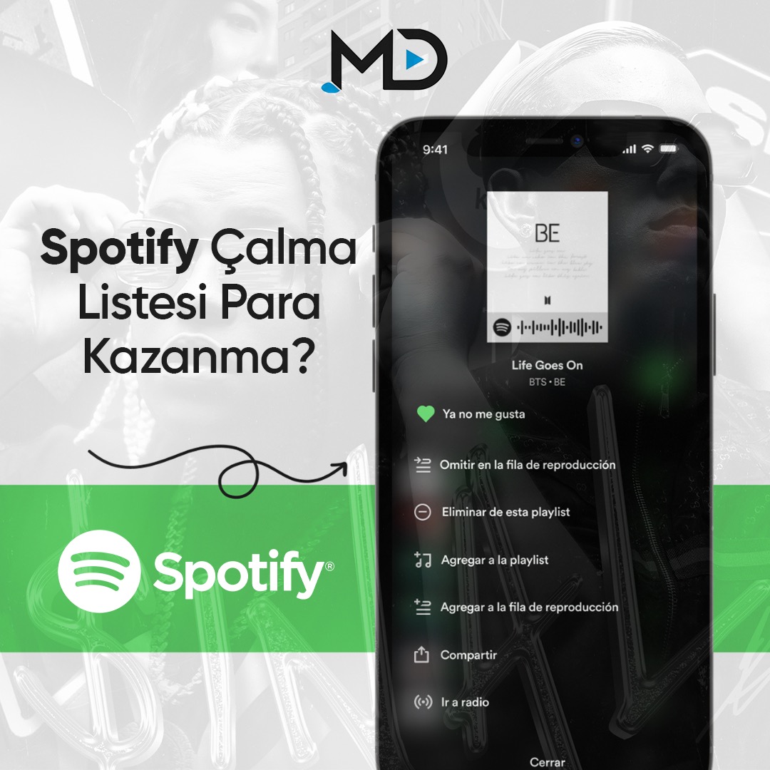 Spotify Çalma Listesi Para Kazanma